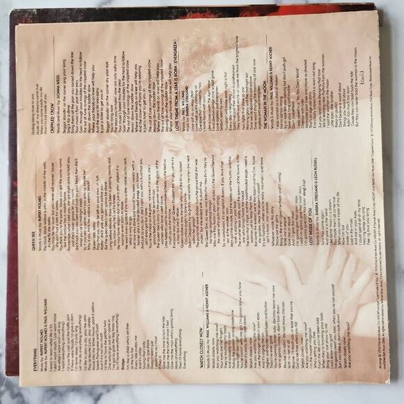 Kristofferson Barbra Streisand vintage vinyl record A Star is Born 1976 - Picture 6 of 8